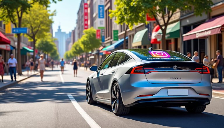 découvrez comment personnaliser votre voiture avec un sticker instagram original. attirez l'attention sur la route et partagez votre compte facilement avec ce guide pratique !